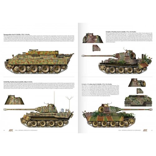 1944 GERMAN ARMOUR IN NORMANDY – CAMOUFLAGE PROFILE GUIDE