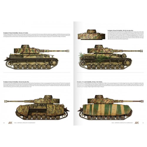 1944 GERMAN ARMOUR IN NORMANDY – CAMOUFLAGE PROFILE GUIDE