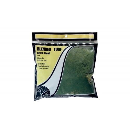 Blended Turf - Green Blend - Bag -54.1 in3 (886 cm3)