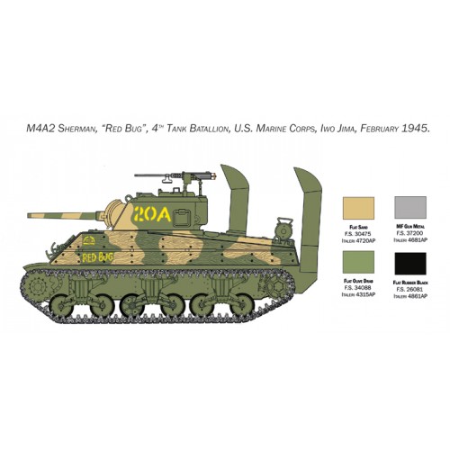 M4 SHERMAN U.S. MARINE CORPS 1/35