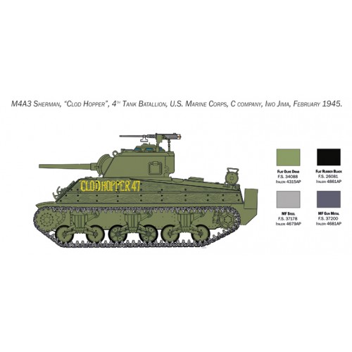 M4 SHERMAN U.S. MARINE CORPS 1/35