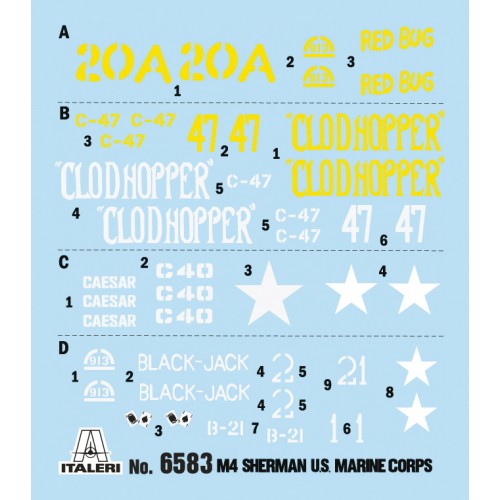 M4 SHERMAN U.S. MARINE CORPS 1/35