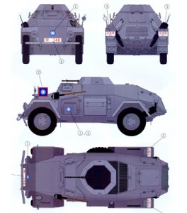 Sd.Kfz. 221 Leichter Version China 1/35