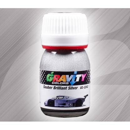 Sauber Brilliant Silver Gravity Colors Paint– GC-2242