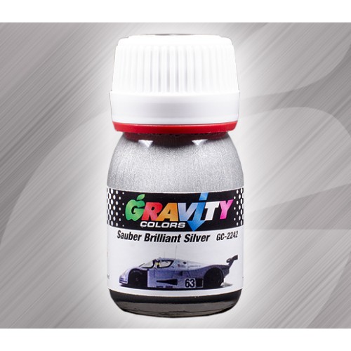 Sauber Brilliant Silver Gravity Colors Paint– GC-2242