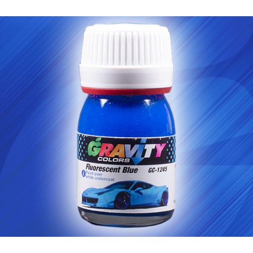 Fluorescent Blue Gravity Colors Paint – GC-1245