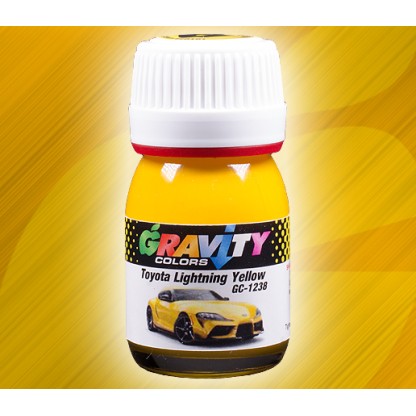 Toyota Lightning Yellow Gravity Colors Paint– GC-1238