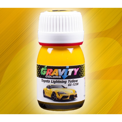 Toyota Lightning Yellow Gravity Colors Paint– GC-1238
