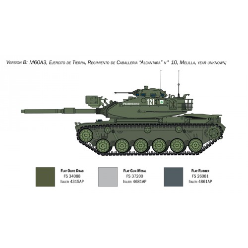 M60A-3 LINK-AND-LENGTH TRACK 1/35