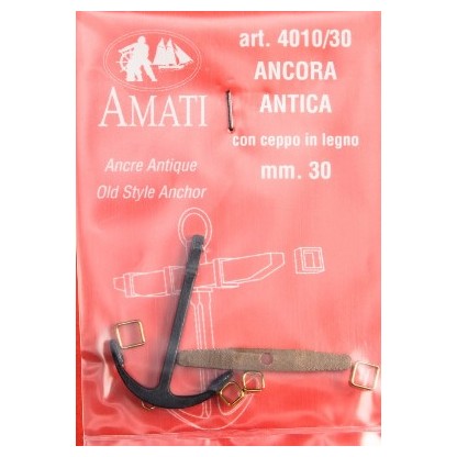 ANCLA ANTIGUA 30 MM. 2 UNIDADES
