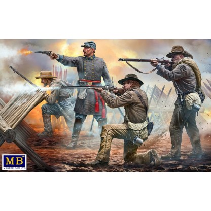 18th North Carolina Inf.Regiment,1863 (5 fig) 1/35