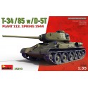 MiniArt T-34-85 w/D-5T Plant 112 Spring 44
