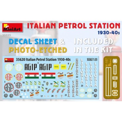 MiniArt Italian Petrol Station 1930-40s 1/35 2