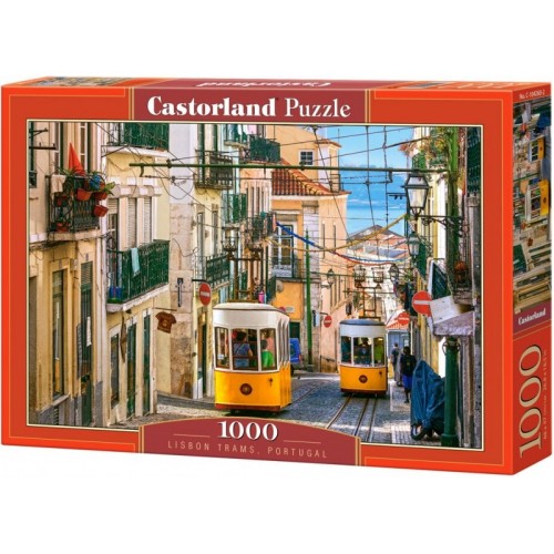 Lisbon Trams,Portugal,Puzzle 1000 PZAS.