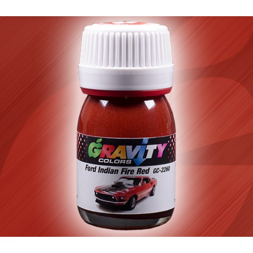 Ford Indian Fire Red Gravity Colors Paint– GC-2260