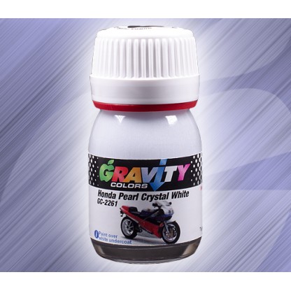 Honda Pearl Crystal White Gravity Colors Paint– GC-2261