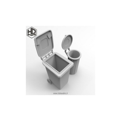 Contenedores de basura 1/35