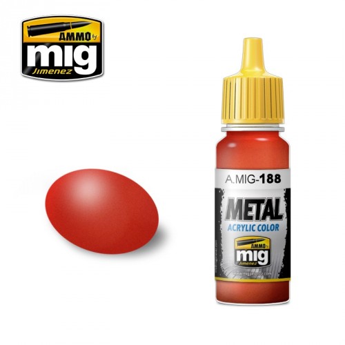 ROJO METALIZADO 17 ML.