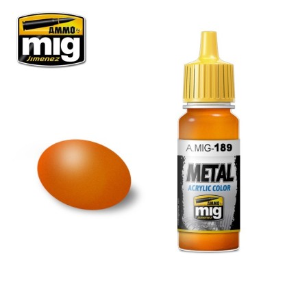 METALLIC ORANGE 17 ML.