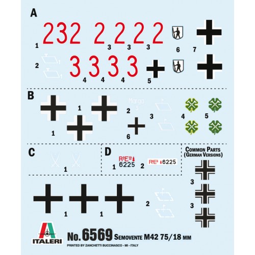 Semovente M42 75/18 mm NEW MOULDS 1/35