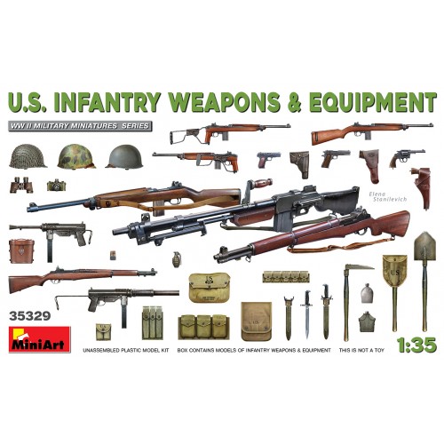 U.S. INFANTRY WEAPONS & EQUIPMENT 