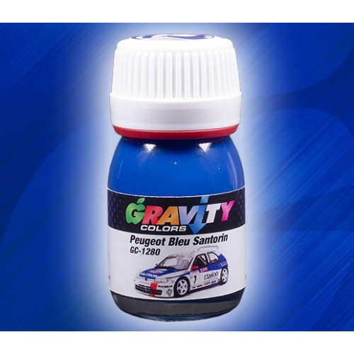 Peugeot Bleu Santorin Gravity Colors Paint– GC-1280