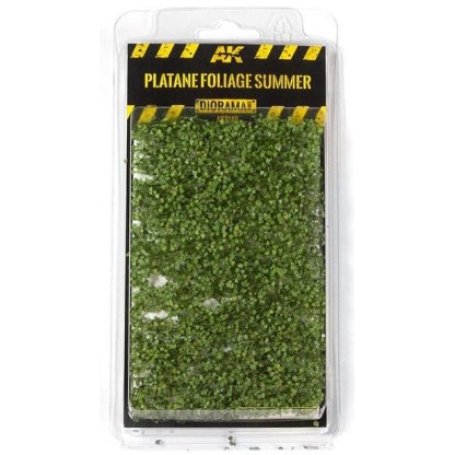 Follaje platanera verano