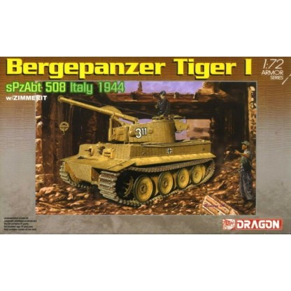 Bergepanzer Tiger I w/Zimmerit 1/72