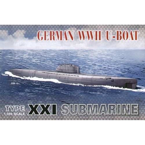 U-Boat Type XXI (submarines) 1/350