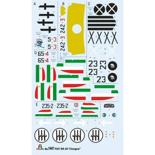 Fiat BR.20 Cicogna 80h Anniversary of Battle Of Britain. 1/72