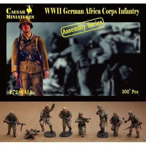 German Africa Korps Infantry (WWII) 1/72
