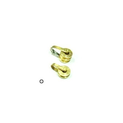 Bloque de aparejo doble 2,5 mm. 10 unds.