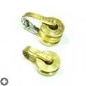 Rigging block double 2,5mm. 10 unds.