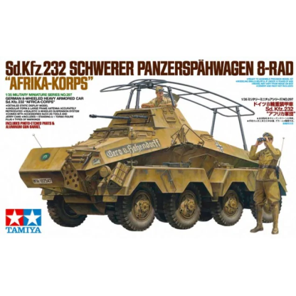 Sd.Kfz.232 Schwerer Panzerspähwagen 8-Rad "Afrika-Korps" 1/35