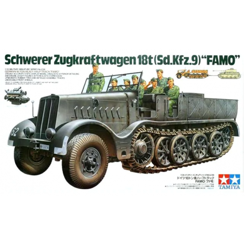 Schwerer Zugkraftwagen 18t (Sd.Kfz.9) Famo 1/35