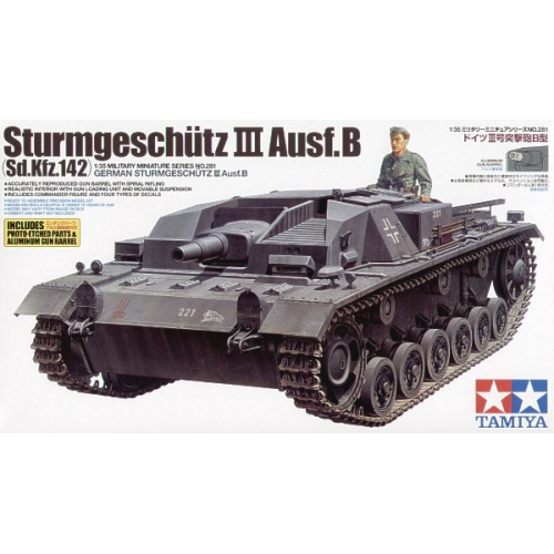 Sturmgeschutz/StuG.III Ausf.B Sd.Kfz.142 1/35