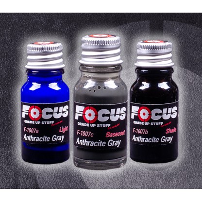 Anthracite Gray Alcantara Focus Paint Set F-1007