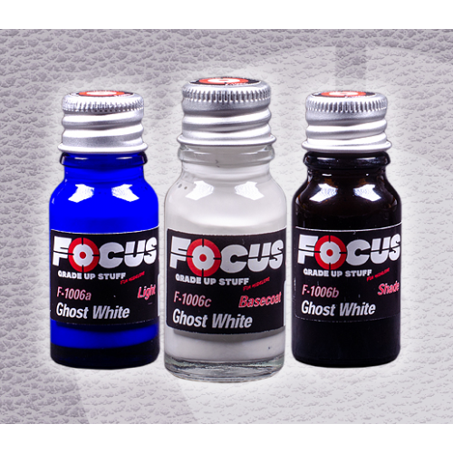 Ghost White Leather Focus Paint Set F-1006