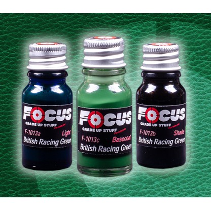 British Racing Green Leather Focus Paint Set F-1013