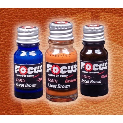 Ascot Brown Leather Focus Paint Set F-1011