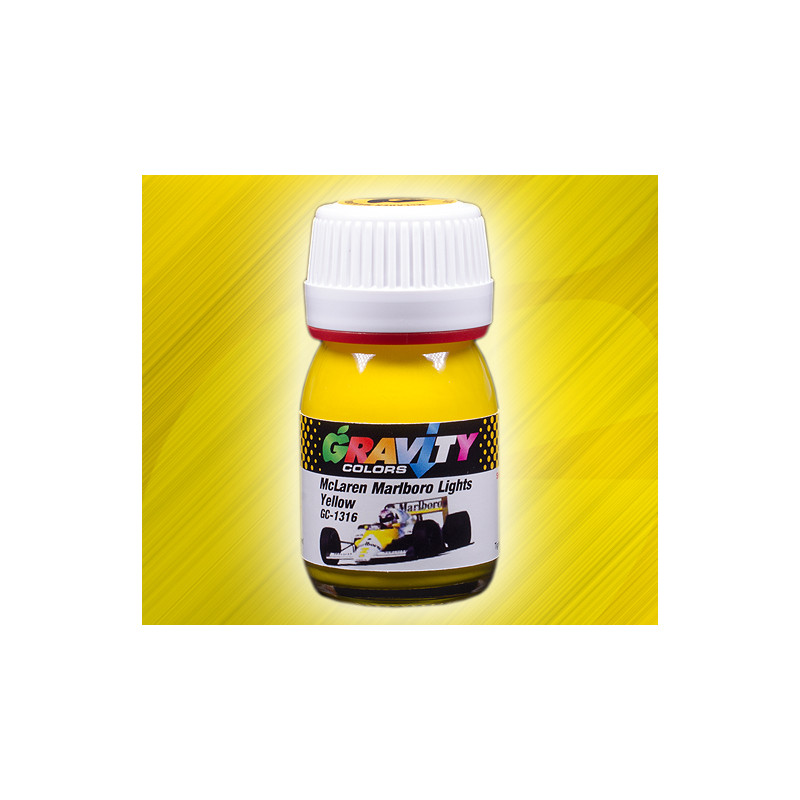 McLaren Marlboro Lights Yellow