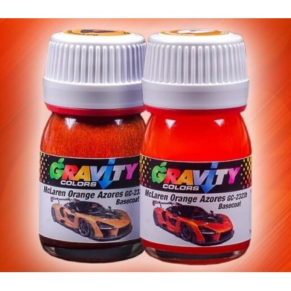 McLaren Orange Azores