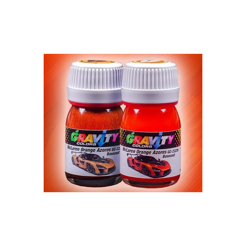 McLaren Orange Azores