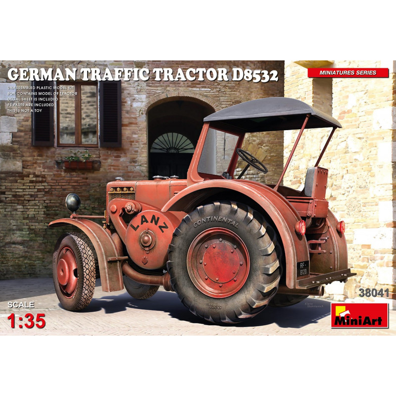GERMAN TRAFFIC TRACTOR D8532 1/35