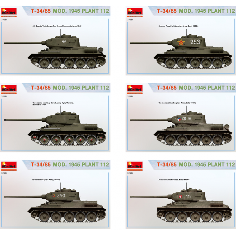 Tiran 4 Late Type. Interior Kit 