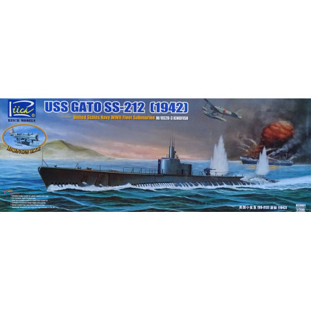 U-boat Type VII B　DKM U-99 (2pieces) 1/700