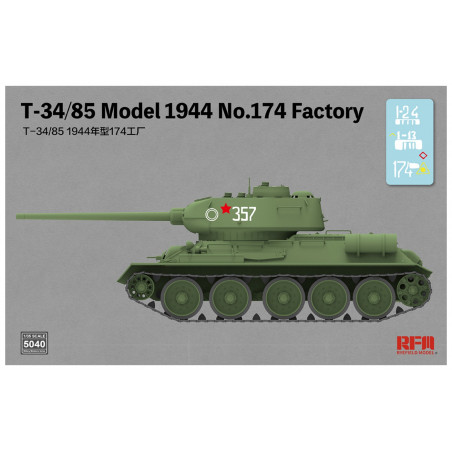 T-34/85 Model 1944 No.174 Factory 1/35