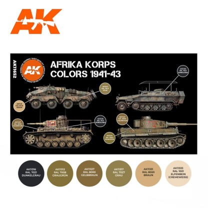 AFRIKA KORPS COLORS 1941-43 2