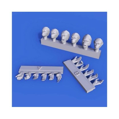 1/35 Apes Heads & Hands set 1/35