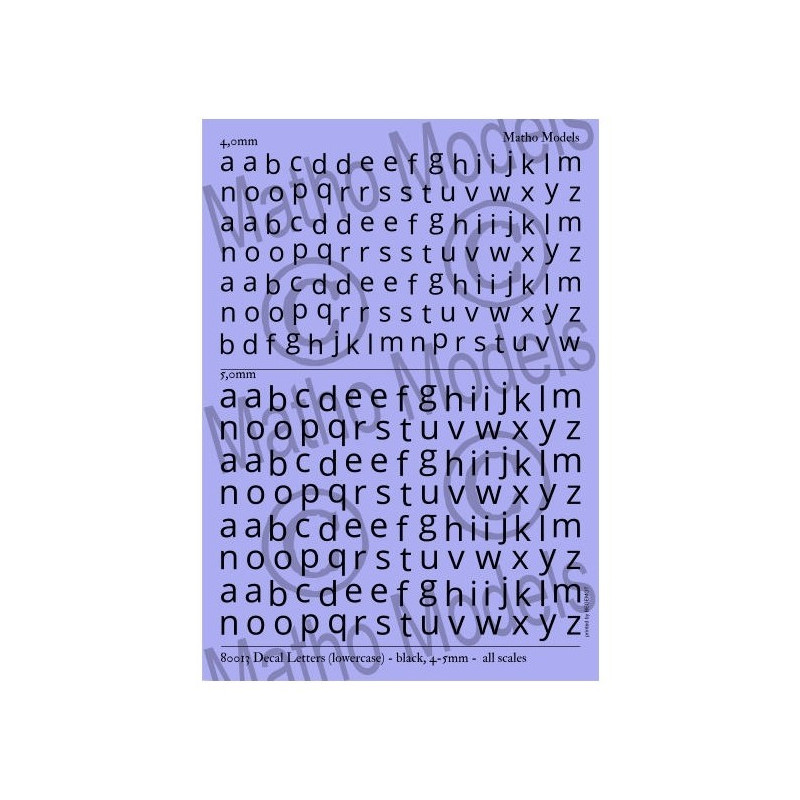 Navy Style Font-Alphabet 12", 6" And 3"-Black 1/72